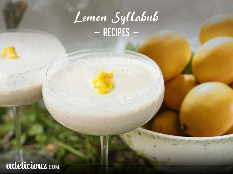 Lemon Syllabub Recipes