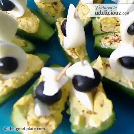 Cucumber Boats by The Good Plate