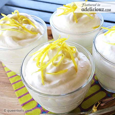 Lemon Syllabub from The Wimpy Vegetarian