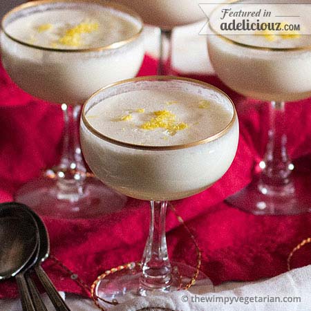 Lemon Syllabub from The Wimpy Vegetarian