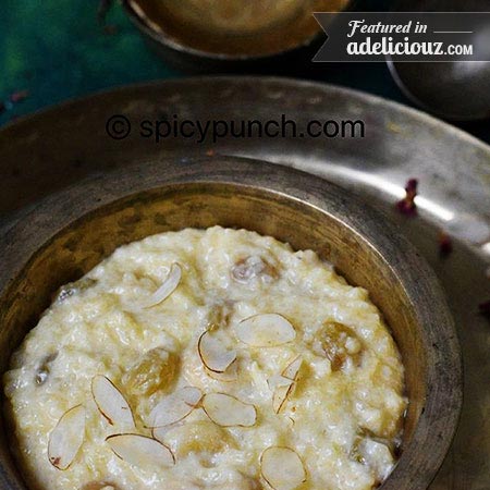 Nolen Gurer Payesh Recipe from SpicyPunch